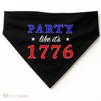 Party Like It's 1776 USA-Made Doggie Bandana thumb 0