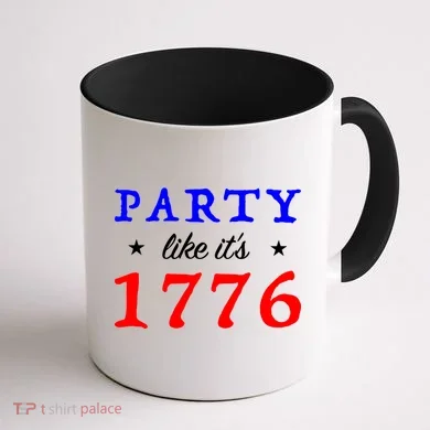 Party Like It's 1776 Coffee Mug back