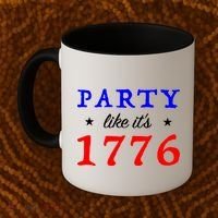 Party Like It's 1776 Coffee Mug thumb 2
