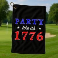 Party Like It's 1776 Golf Towel thumb 1