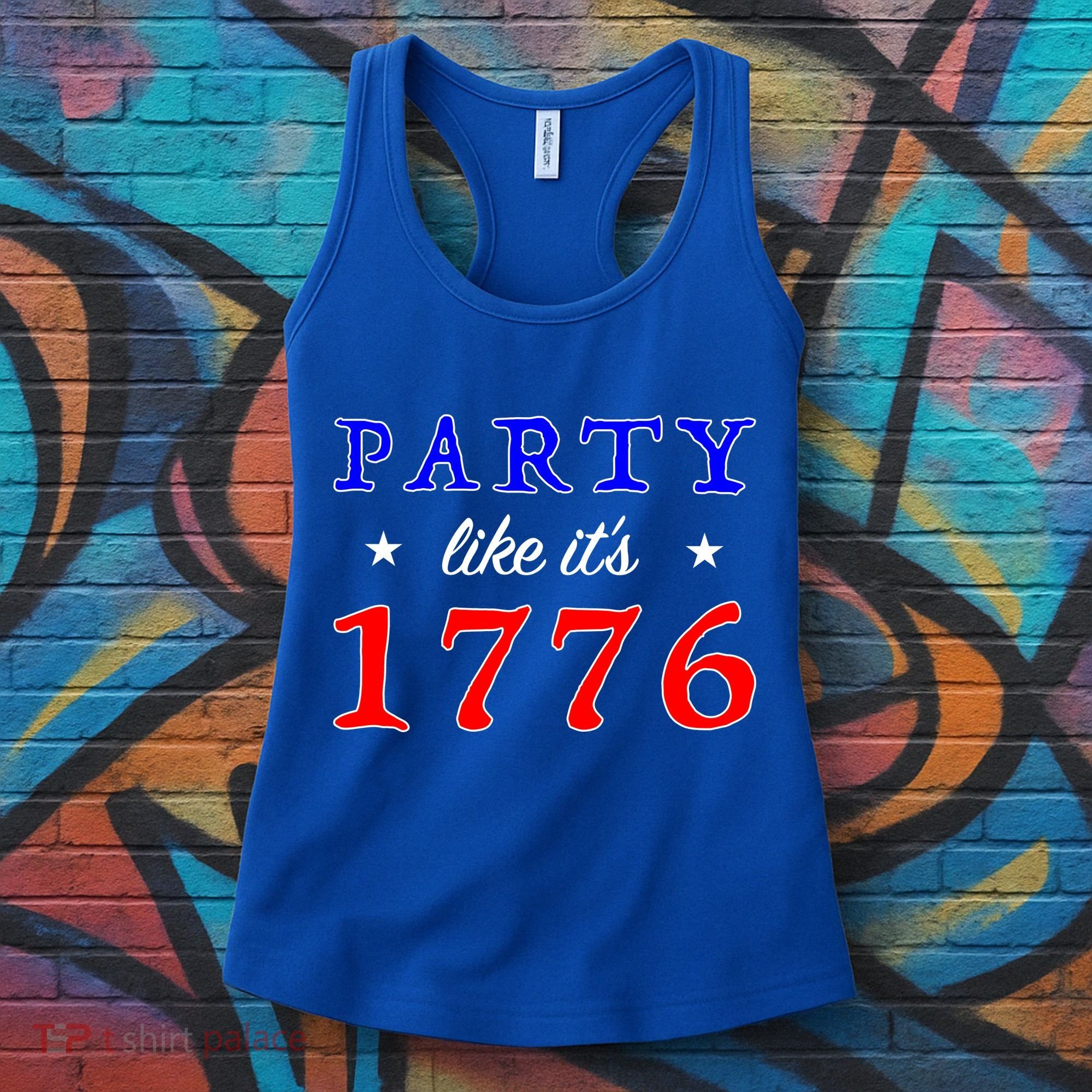 Party Like It's 1776 Women's Tank Top