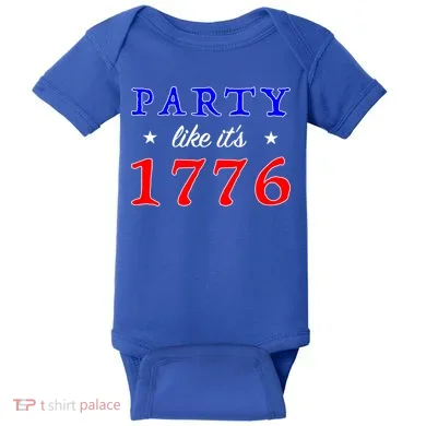 Party Like It's 1776 Baby Bodysuit