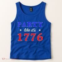 Party Like It's 1776 Tank Top thumb 2