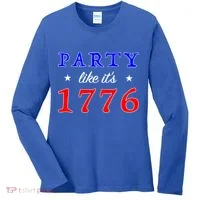 Party Like It's 1776 Women's Long Sleeve Shirt thumb 0