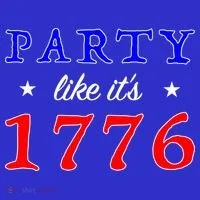 Party Like It's 1776 Women's Long Sleeve Shirt thumb 2