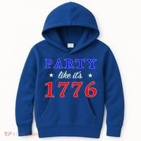 Party Like It's 1776 Kids Hoodie thumb 0