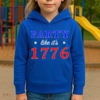 Party Like It's 1776 Kids Hoodie thumb 3