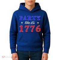 Party Like It's 1776 Kids Hoodie thumb 4