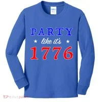 Party Like It's 1776 Kids Long Sleeve Shirt thumb 0