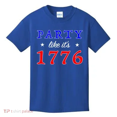 Party Like It's 1776 Kids T-Shirt