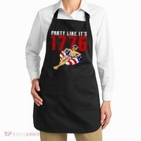 Party Like It's 1776 Patriotic George Washington Apron thumb 2