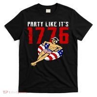 Party Like It's 1776 Patriotic George Washington T-Shirt thumb 0