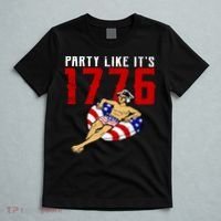 Party Like It's 1776 Patriotic George Washington T-Shirt thumb 5
