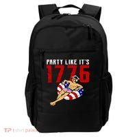 Party Like It's 1776 Patriotic George Washington Backpack thumb 0