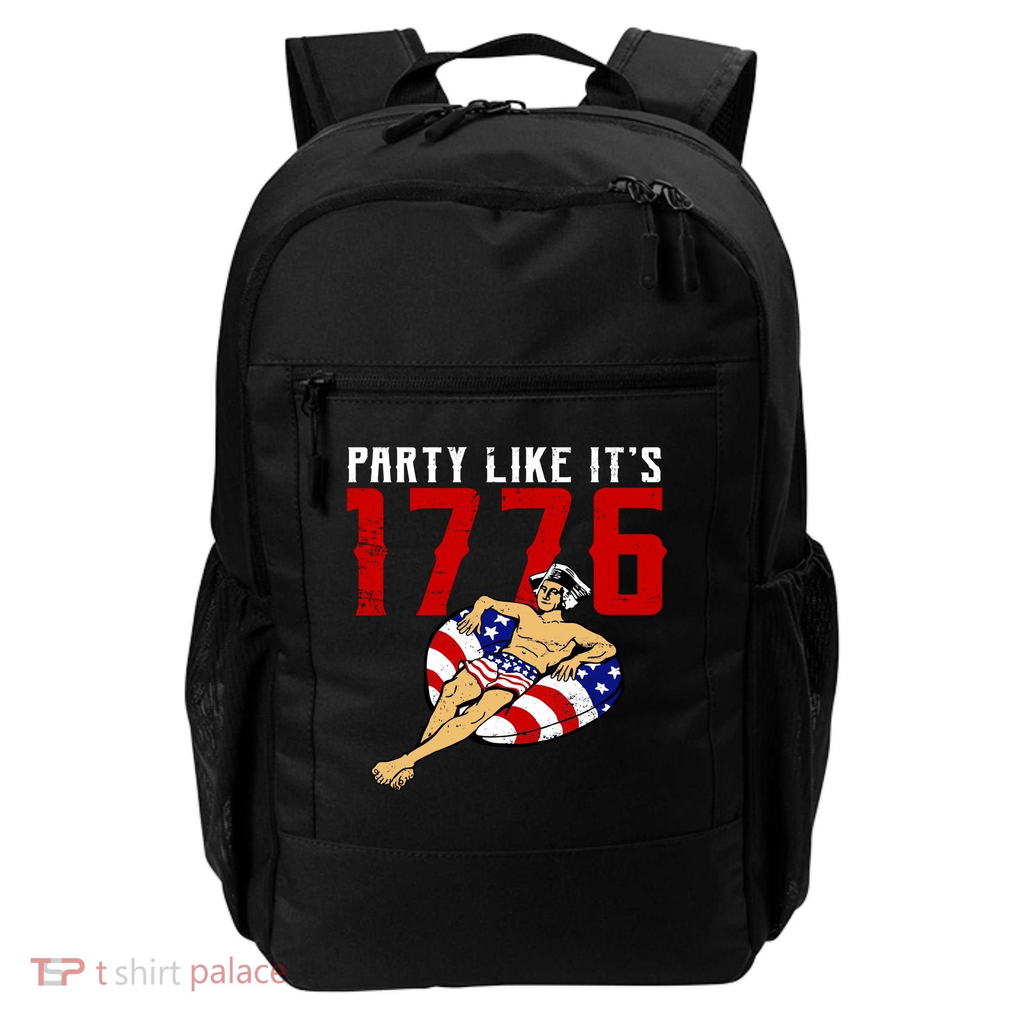 Party Like It's 1776 Patriotic George Washington Backpack