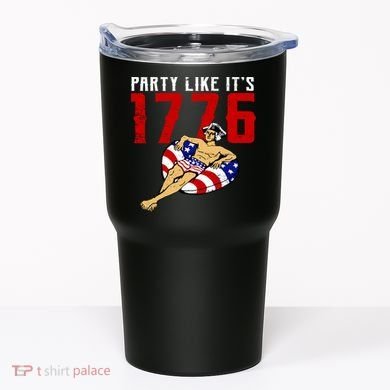 Party Like It's 1776 Patriotic George Washington Tumbler