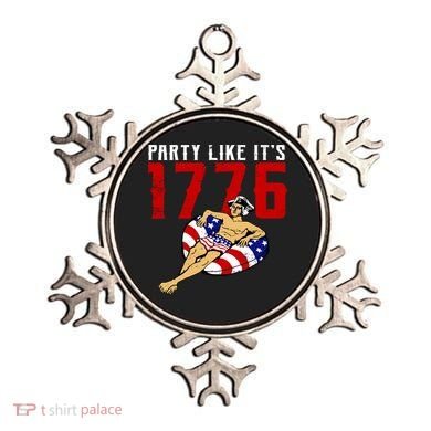 Party Like It's 1776 Patriotic George Washington Ornament