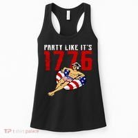 Party Like It's 1776 Patriotic George Washington Women's Tank Top thumb 0