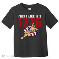 Party Like It's 1776 Patriotic George Washington Toddler T-Shirt thumb 0