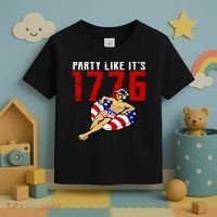 Party Like It's 1776 Patriotic George Washington Toddler T-Shirt thumb 3