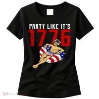 Party Like It's 1776 Patriotic George Washington Women's T-Shirt thumb 0