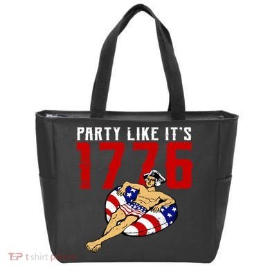 Party Like It's 1776 Patriotic George Washington Tote Bag