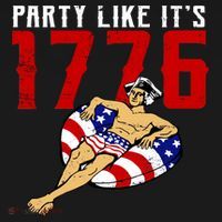 Party Like It's 1776 Patriotic George Washington Tote Bag thumb 4