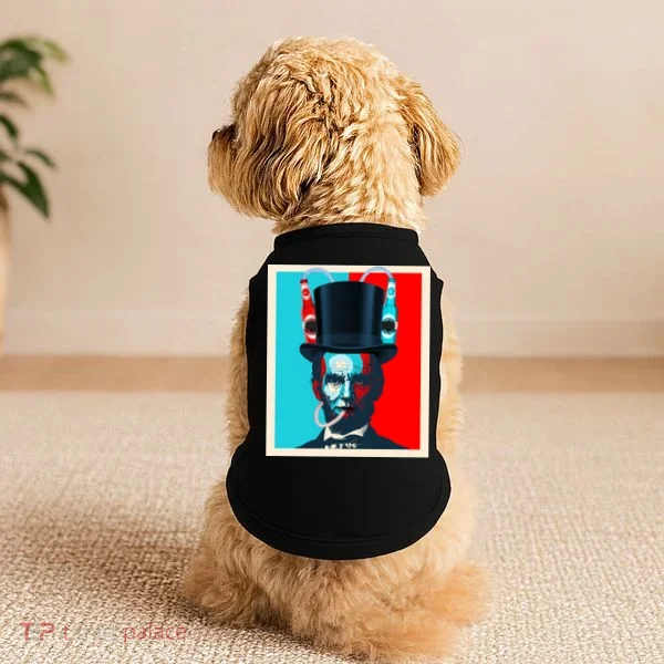 Party With Abe - Abraham Lincoln Drinking Beer Doggie Tank