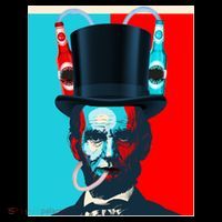 Party With Abe - Abraham Lincoln Drinking Beer Doggie Tank thumb 4