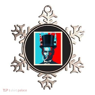 Party With Abe - Abraham Lincoln Drinking Beer Ornament