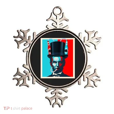 Party With Abe - Abraham Lincoln Drinking Beer Ornament