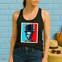Party With Abe - Abraham Lincoln Drinking Beer Women's Tank Top thumb 2