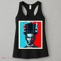Party With Abe - Abraham Lincoln Drinking Beer Women's Tank Top thumb 3