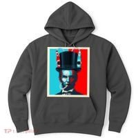 Party With Abe - Abraham Lincoln Drinking Beer Hoodie thumb 0