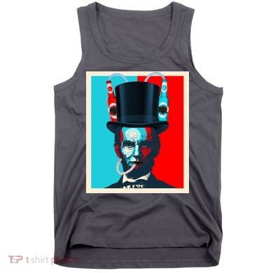 Party With Abe - Abraham Lincoln Drinking Beer Tank Top