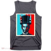 Party With Abe - Abraham Lincoln Drinking Beer Tank Top thumb 0