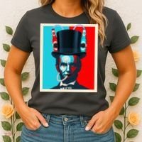 Party With Abe - Abraham Lincoln Drinking Beer Women's T-Shirt thumb 2