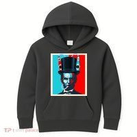 Party With Abe - Abraham Lincoln Drinking Beer Kids Hoodie thumb 0