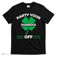 Party Your Shamrock Off Funny Irish T-Shirt thumb 0