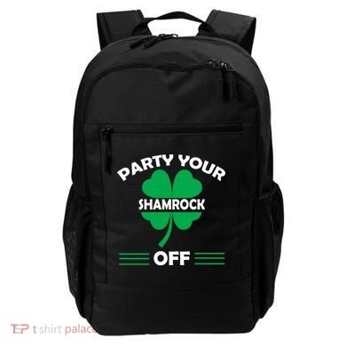 Party Your Shamrock Off Funny Irish Backpack