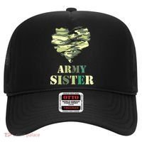 Proud Army Sister Funny Giftgreat Gift Camouflage Funny Gift Army Sister Tee Gif Hat thumb 0