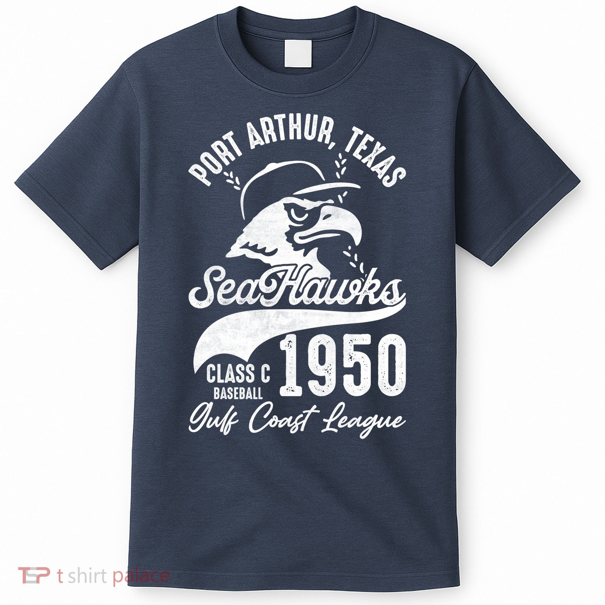 Port Arthur Sea Hawks Texas Vintage Baseball Team T-Shirt