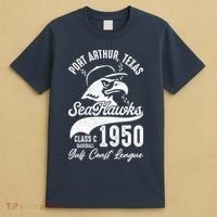 Port Arthur Sea Hawks Texas Vintage Baseball Team T-Shirt thumb 4