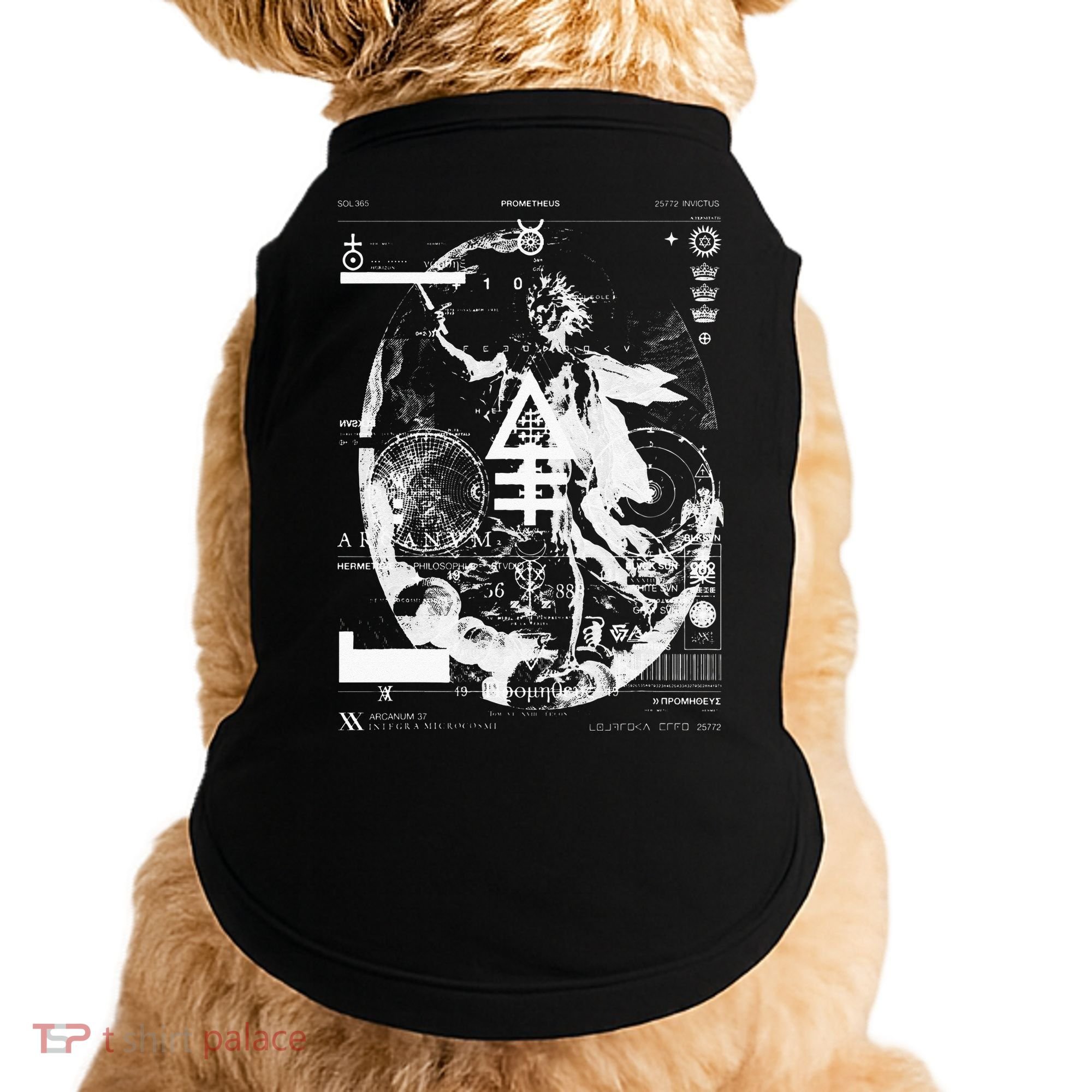PROMETHEUS Apollo Sun God Sol Invictus Alchemy Occult Doggie Tank