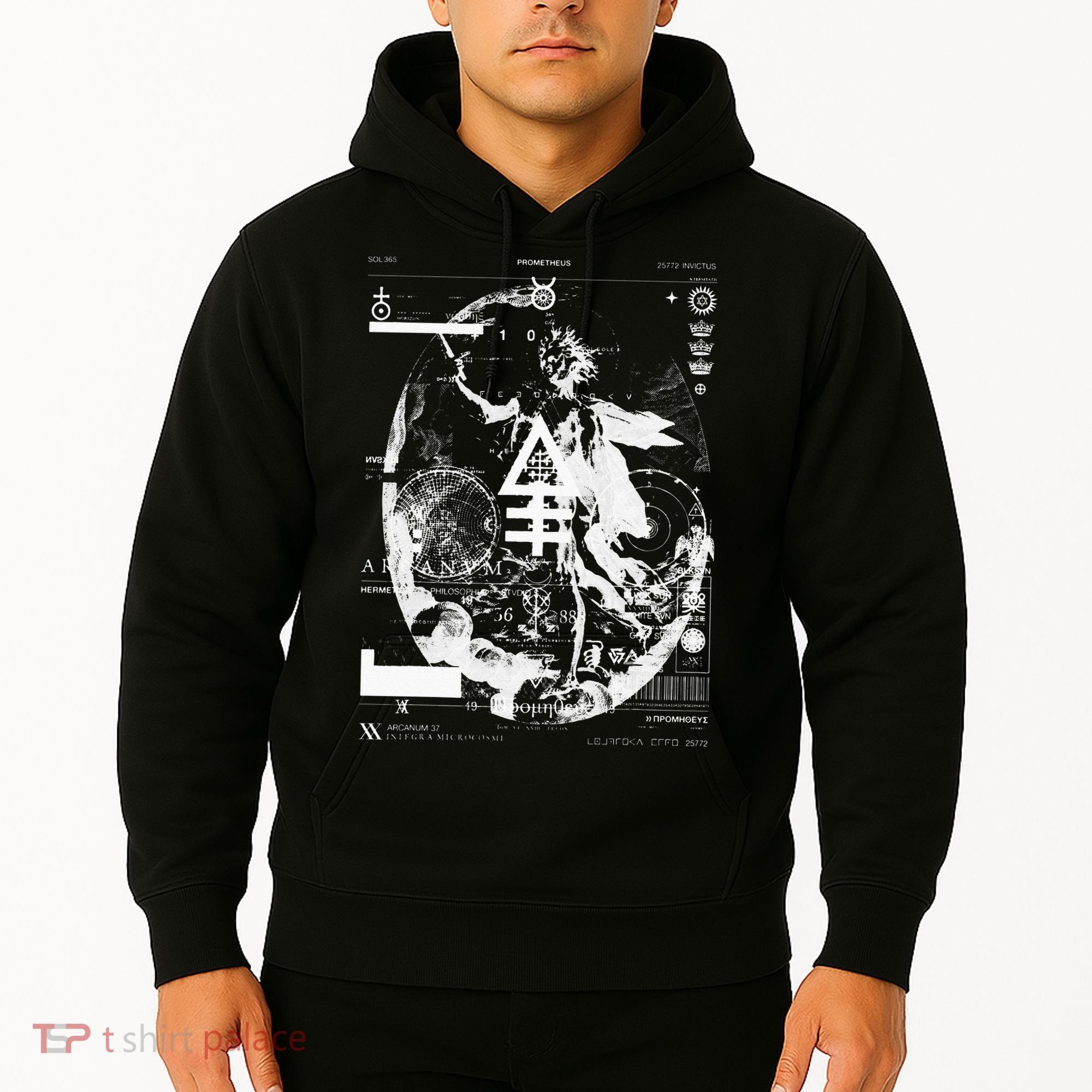 PROMETHEUS Apollo Sun God Sol Invictus Alchemy Occult Hoodie
