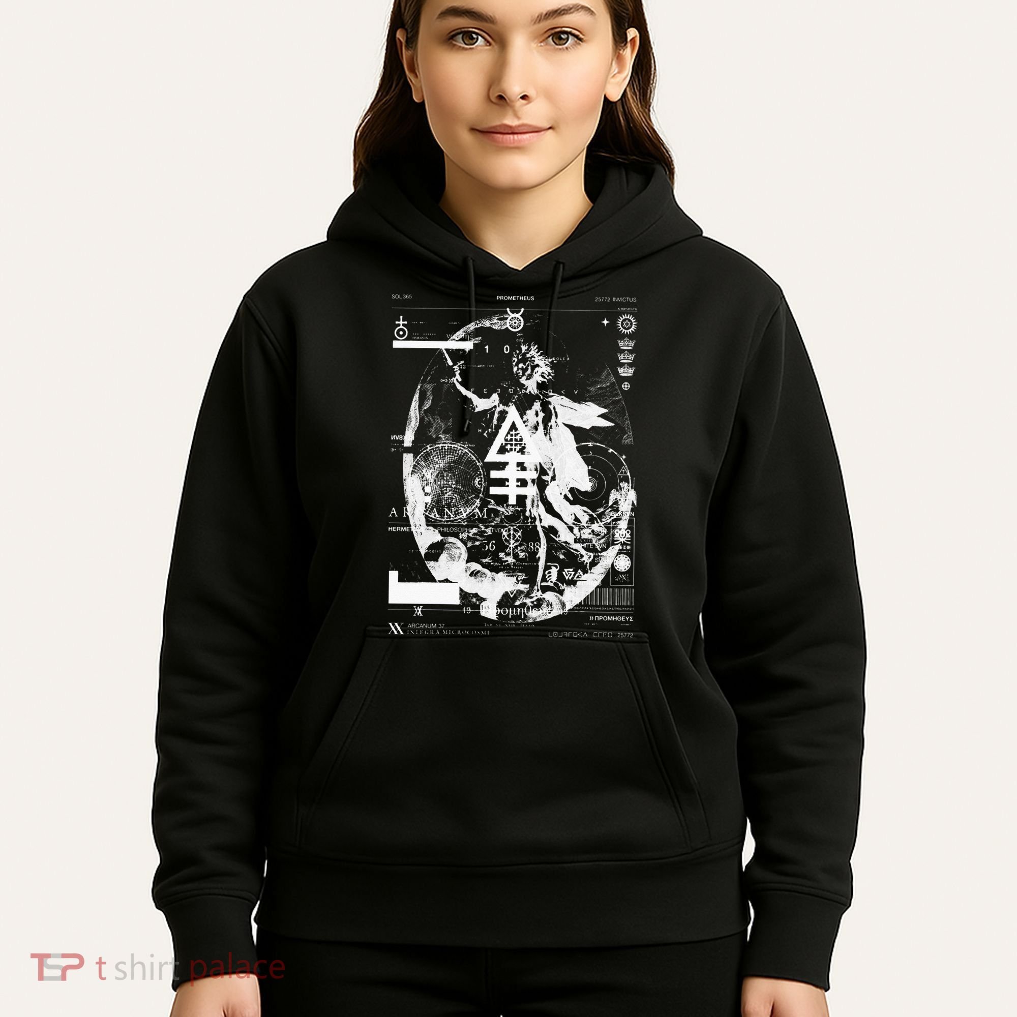 PROMETHEUS Apollo Sun God Sol Invictus Alchemy Occult Hoodie
