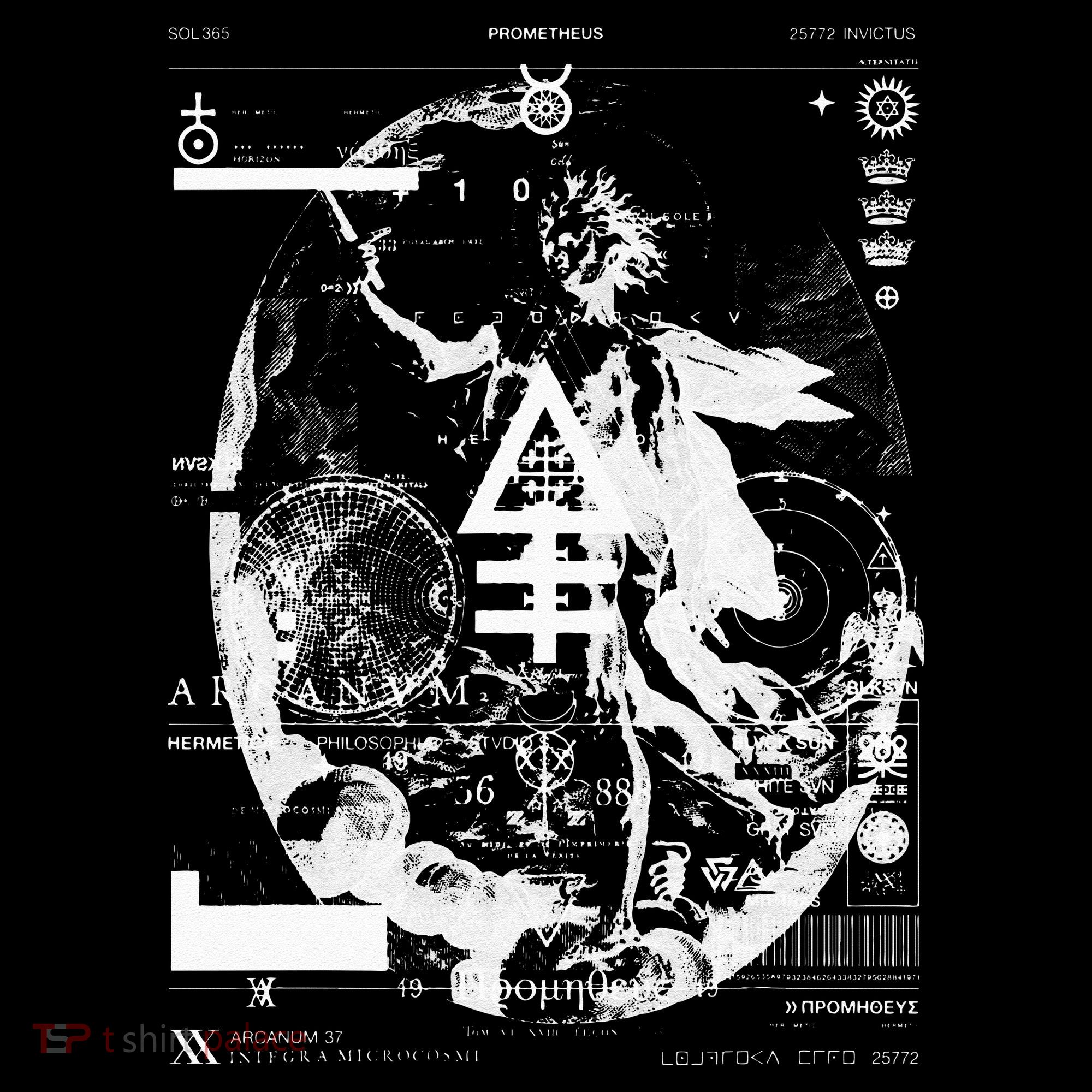 PROMETHEUS Apollo Sun God Sol Invictus Alchemy Occult Hoodie