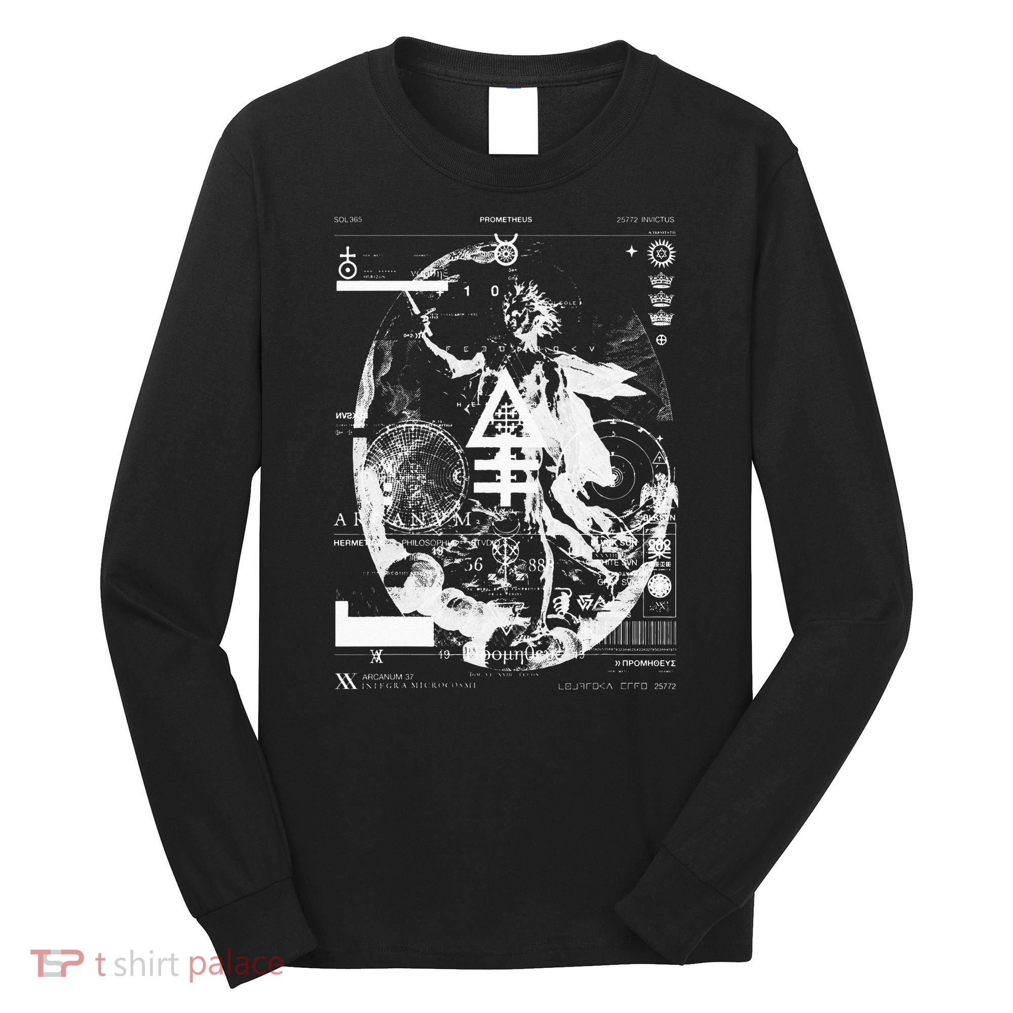 PROMETHEUS Apollo Sun God Sol Invictus Alchemy Occult Long Sleeve Shirt