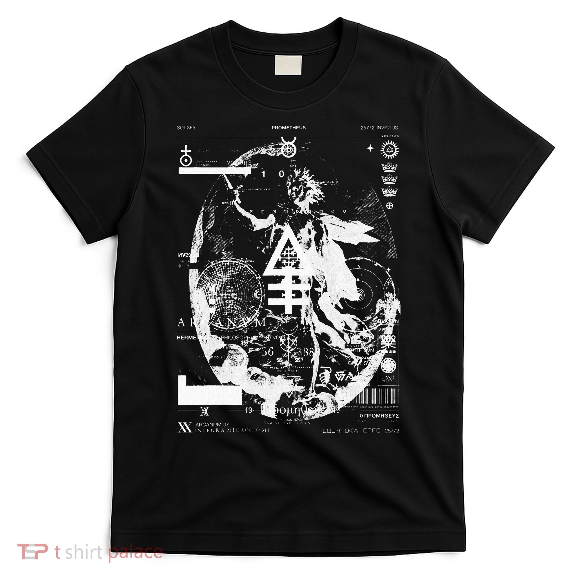 PROMETHEUS Apollo Sun God Sol Invictus Alchemy Occult T-Shirt