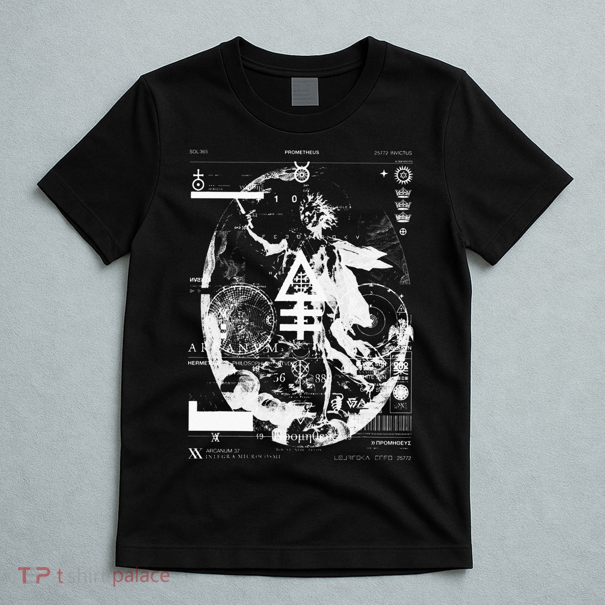 PROMETHEUS Apollo Sun God Sol Invictus Alchemy Occult T-Shirt